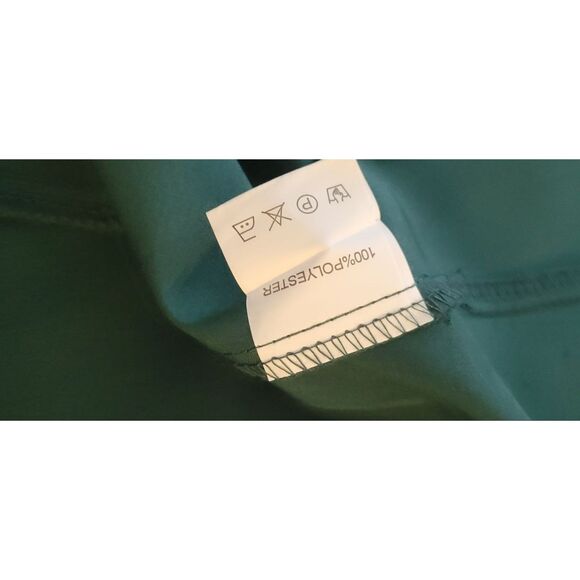 KOJOOIN Casual Plus Size Wrap V Neck Ruffle Cap Belted A-Line Maxi Dress Sz 2XL - Picture 5 of 6